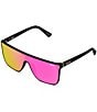 Quay Australia Unisex Nightfall 49mm Polarized Square Sunglasses