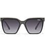 Color:Grey Smoke - Image 2 - Women's Level Up 51mm Square Sunglasses