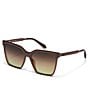 QUAY Women's Level Up Remixed 52mm Square Glasses - Image 5