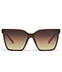 QUAY Women's Level Up Remixed 52mm Square Glasses - Image 6