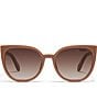 Color:Doe/Brown - Image 2 - Women's Staycation 49mm Cat Eye Sunglasses