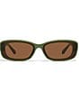 QUAY Women's Vibe Check 35mm Rectangle Sunglasses - Image 2