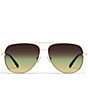 QUAY High Key Extra Large 55mm Aviator Sunglasses - Image 2