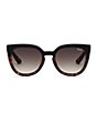 Color:Black - Image 1 - Noosa Cat Eye Sunglasses