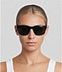 QUAY Unisex All Good 59mm Polarized Square Sunglasses - Image 2
