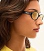 QUAY Unisex Aura Points 35mm Retro Round Sunglasses - Image 5