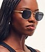 QUAY Unisex Born Ready 45mm Round Polarized Sunglasses - Image 3