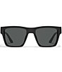 QUAY Unisex Fast Lane 43mm Polarized Square Sunglasses, Color:Matte Black/Smoke - Image 2