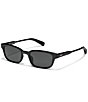 QUAY Unisex Flow State 54mm Polarized Square Sunglasses - Image 1