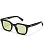 QUAY Unisex Game Over 40mm Square Sunglasses - Image 1