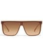 QUAY Unisex Nightfall Medium 49mm Mirrored Shield Sunglasses - Image 2