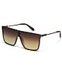 QUAY Unisex Nightfall Remixed Shield Sunglasses - Image 6