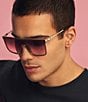 QUAY Unisex Nightfall Remixed Shield Sunglasses - Image 5