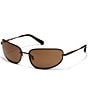 QUAY Unisex Side Quest 43mm Round Sunglasses - Image 1