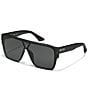 QUAY Unisex Tempo 55mm Polarized Shield Sunglasses - Image 1