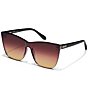 QUAY Women's Come Thru 57mm Cat Eye Sunglasses - Image 1