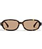 QUAY Women's Could Never 35mm Rectangle Sunglasses - Image 2