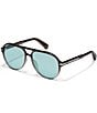 QUAY Women's Day One 59mm Aviator Sunglasses - Image 5