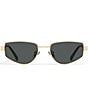 QUAY Women's Hit Single 38mm Square Sunglasses - Image 4
