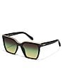 QUAY Women's Level Up 51mm Square Sunglasses - Image 1