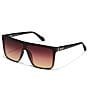 QUAY Women's Nightfall 49mm Shield Sunglasses - Image 1