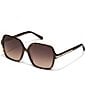 QUAY Women's Press Tour 60mm Square Sunglasses - Image 5