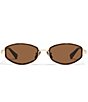 QUAY Women's So Niche 54mm Oval Sunglasses - Image 2