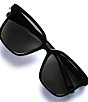 QUAY Women's Try Me 55mm Polarized Square Sunglasses - Image 3