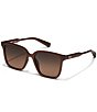 QUAY Women's Try Me 55mm Polarized Square Sunglasses - Image 5