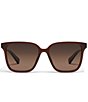 QUAY Women's Try Me 55mm Polarized Square Sunglasses - Image 6