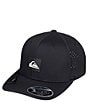 Quiksilver Adapted Flexfit Cap, Color:Black - Image 1