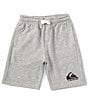 Color:Athletic Heather - Image 1 - Big Boys 8-20 Easy Day French Terry Jogger Shorts