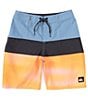 Color:Prism Pink/Blue - Image 1 - Big Boys 8-20 Everyday Panel 17#double; Outseam Board Shorts