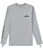 Color:Quarry - Image 1 - Big Boys 8-20 Long Sleeve Everyday Surf T-Shirt