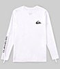 Color:White - Image 1 - Big Boys 8-20 Long Sleeve Everyday Surf T-Shirt