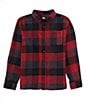 Color:Black Motherfly - Image 1 - Big Boys 8-20 Long Sleeve Motherfly Youth Button Up Shirt