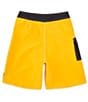 Color:Radiant Yellow - Image 2 - Big Boys 8-20 Saturn Solid Board Shorts