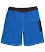 Color:Monaco Blue - Image 2 - Big Boys 8-20 Saturn Solid Board Shorts