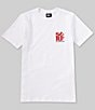 Color:White - Image 1 - Big Boys 8-20 Short Sleeve Surf BOE T-Shirt