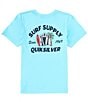 Color:Capri - Image 1 - Big Boys 8-20 Short Sleeve Surf Shacky T-Shirt