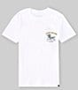 Color:White - Image 2 - Big Boys 8-20 Short Sleeve Waxing And Relaxing T-Shirt