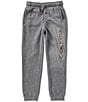 Quiksilver Big Boys Camouflage Logo Fleece Joggers - Image 1