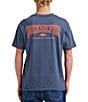 Quiksilver Dropout Short Sleeve T-Shirt, Color:Navy - Image 1