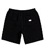 Color:Black - Image 2 - Essentials Solid French Terry 20#double; Outseam Shorts