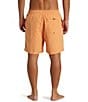 Color:Tangerine - Image 2 - Everyday Solid 17#double; Outseam Swim Trunks
