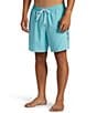 Color:Marine Blue - Image 3 - Everyday Vert 17#double; Outseam Volley Shorts