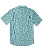 Color:Reef Waters - Image 2 - Future Hippie Short-Sleeve Woven Shirt