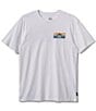 Quiksilver Graphic A Frames Short Sleeve T-Shirt, Color:White - Image 2
