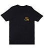 Color:Black - Image 2 - Island Cap Short Sleeve Graphic T-Shirt