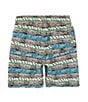 Color:Tarmac - Image 2 - Little Boys 2T-7 Everyday Printed Volley Shorts